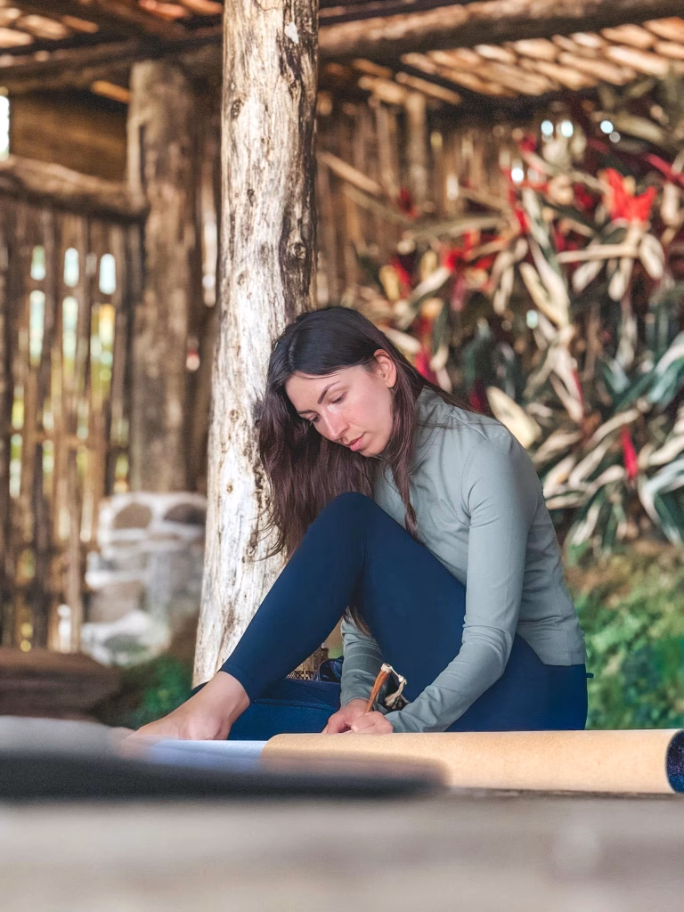Sankalpa – die yogische Intention 1 yoga schülerin beim training auf bali